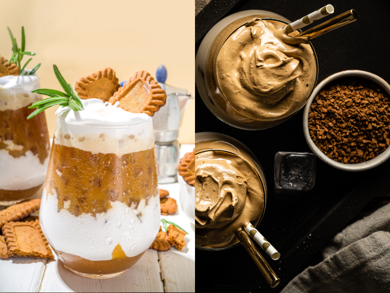Ingredients for Dalgona Coffee Recipe