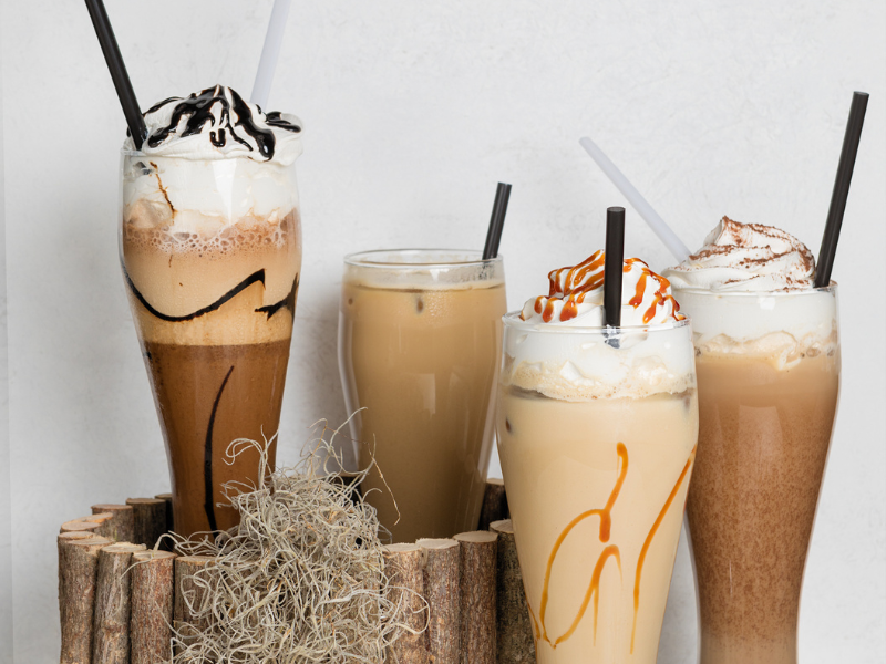 Vanilla or Caramel Lattes